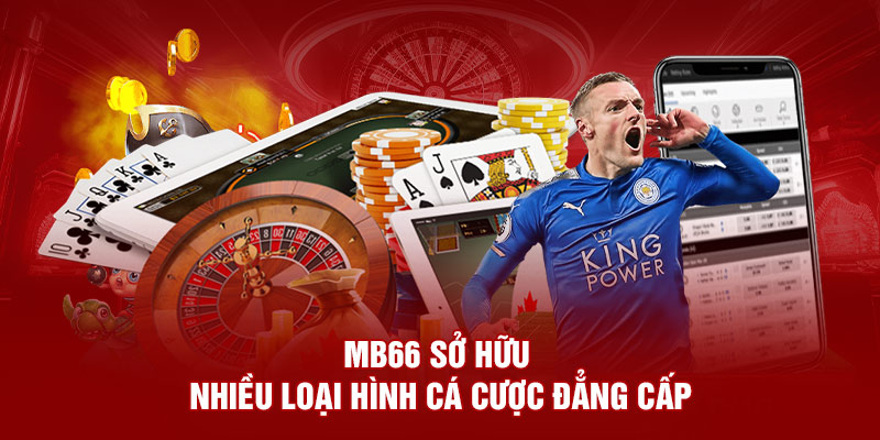 MB66 sở hữu nhiều loại hình cá cược đẳng cấp