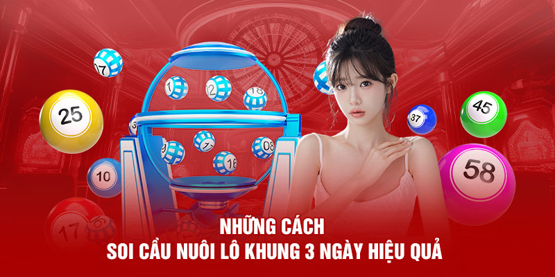 Những cách soi cầu nuôi lô khung 3 ngày hiệu quả